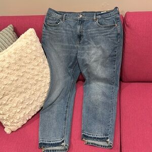 Old Navy mid rise boyfriend jeans